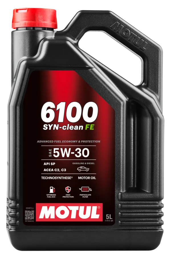 Oleo Motor Auto MOTUL 6100 SYN-CLEAN FE 5W-30 5L