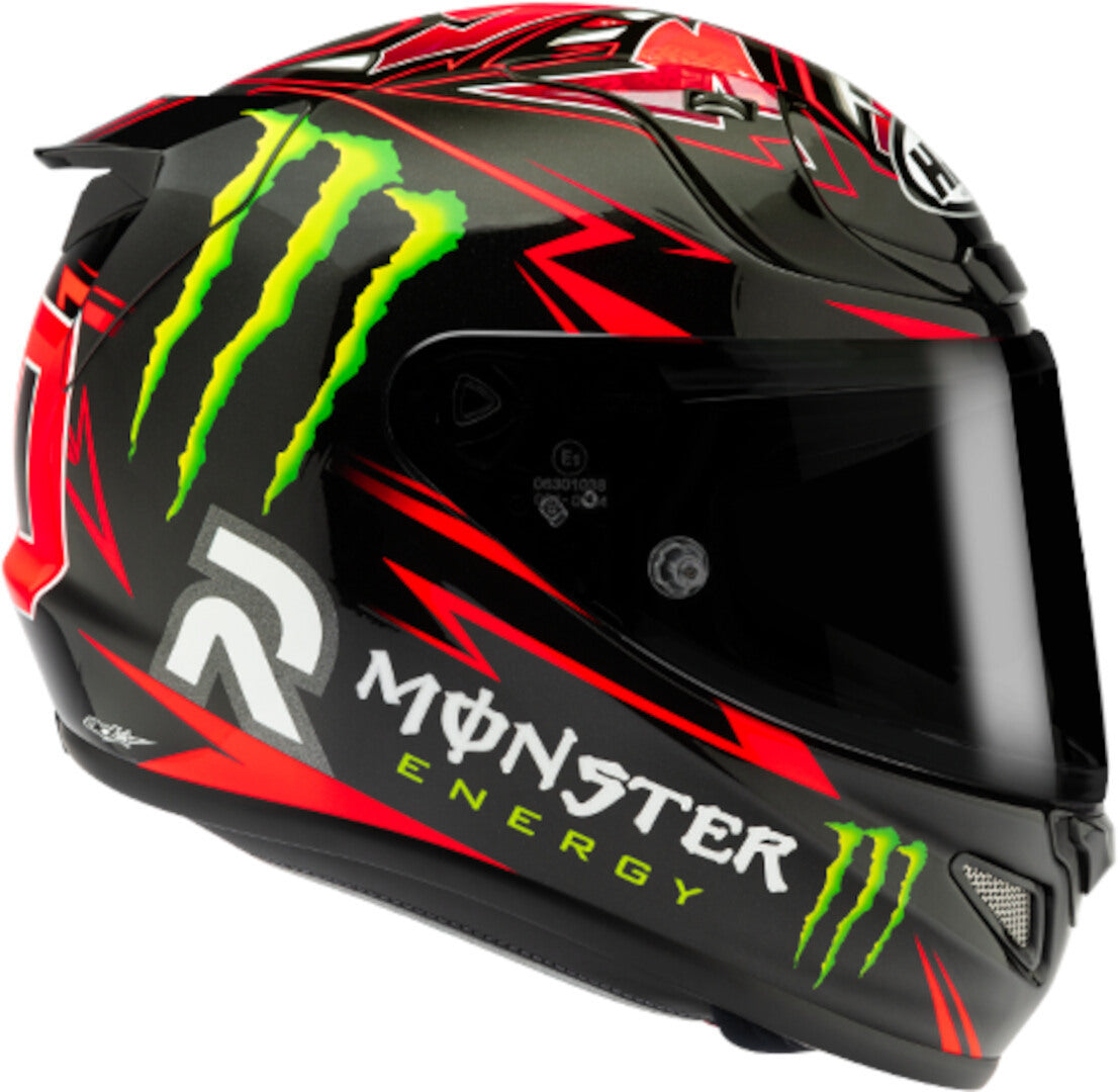Capacete Integral HJC RPHA12 QUARTER REPLICA vermelho