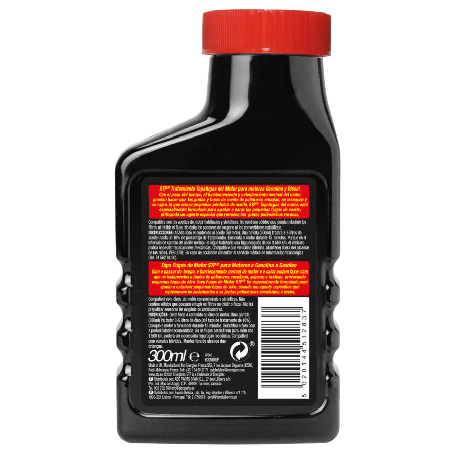Aditivo Tapa Fugas OLEO DO MOTOR STP 300ML
