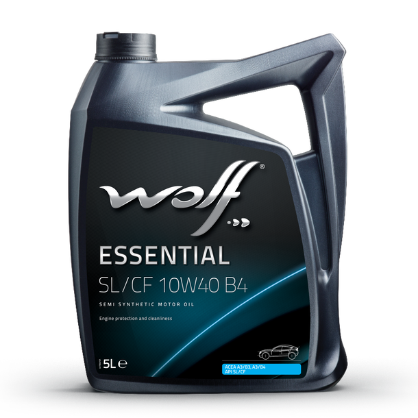 Oleo Motor Auto WOLF ESSENTIAL SL/CF 10W40 B4 5L
