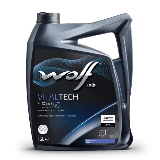OLEO MOTOR AUTO WOLF VITALTECH 15W40 5L