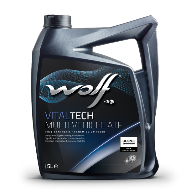 Oleo Caixa Velocidades Automática WOLF VITALTECH MULTI VEHICLE ATF 5L