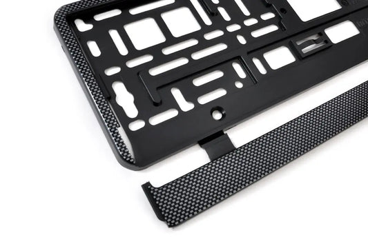 Suporte Matricula Automóvel AMIO Aro em Carbono