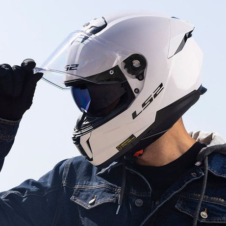 Capacete Integral LS2 FF808 Stream II - Branco