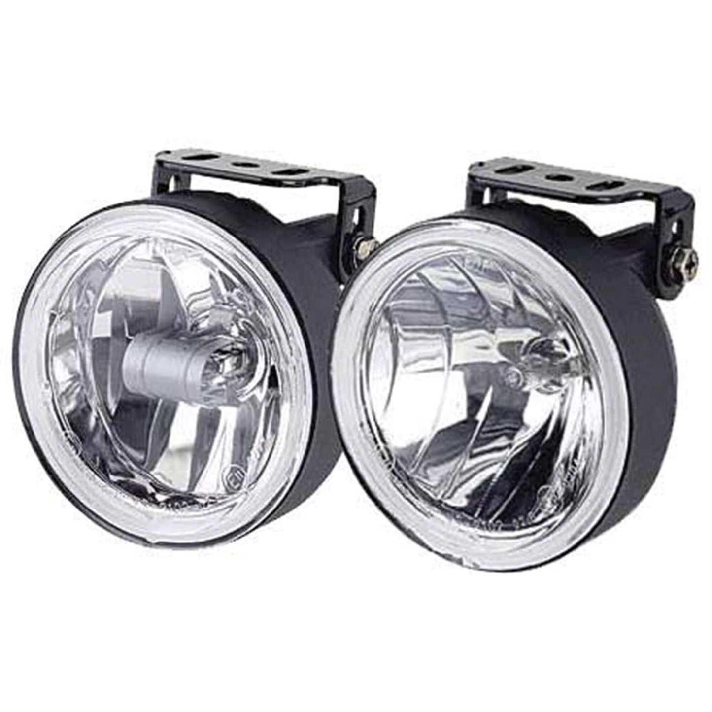 Faróis Redondos de Longo Alcance 12V 55W 3200K Compact RACE SPORT 2PCS