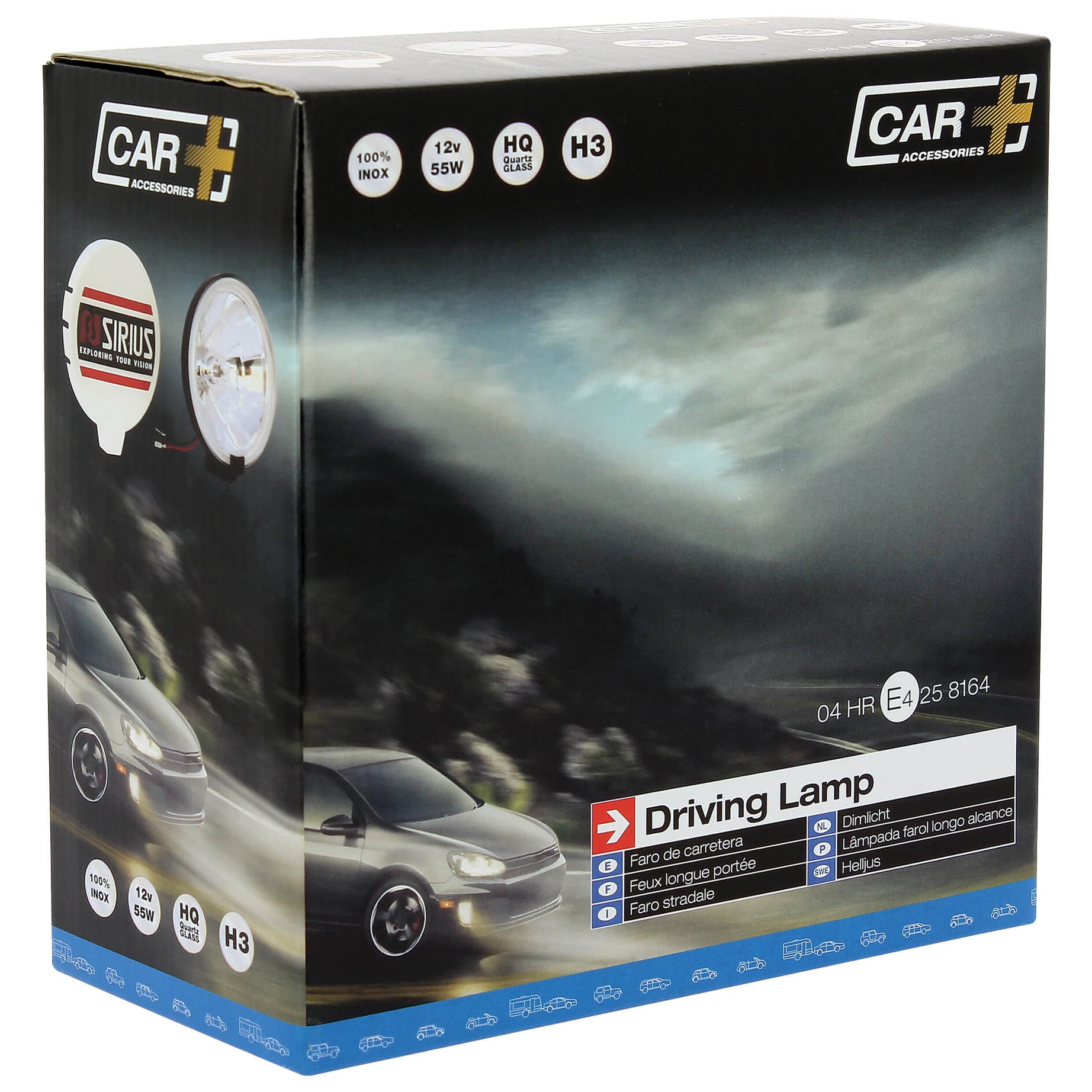 Farol Redondo Longo Alcance CAR +