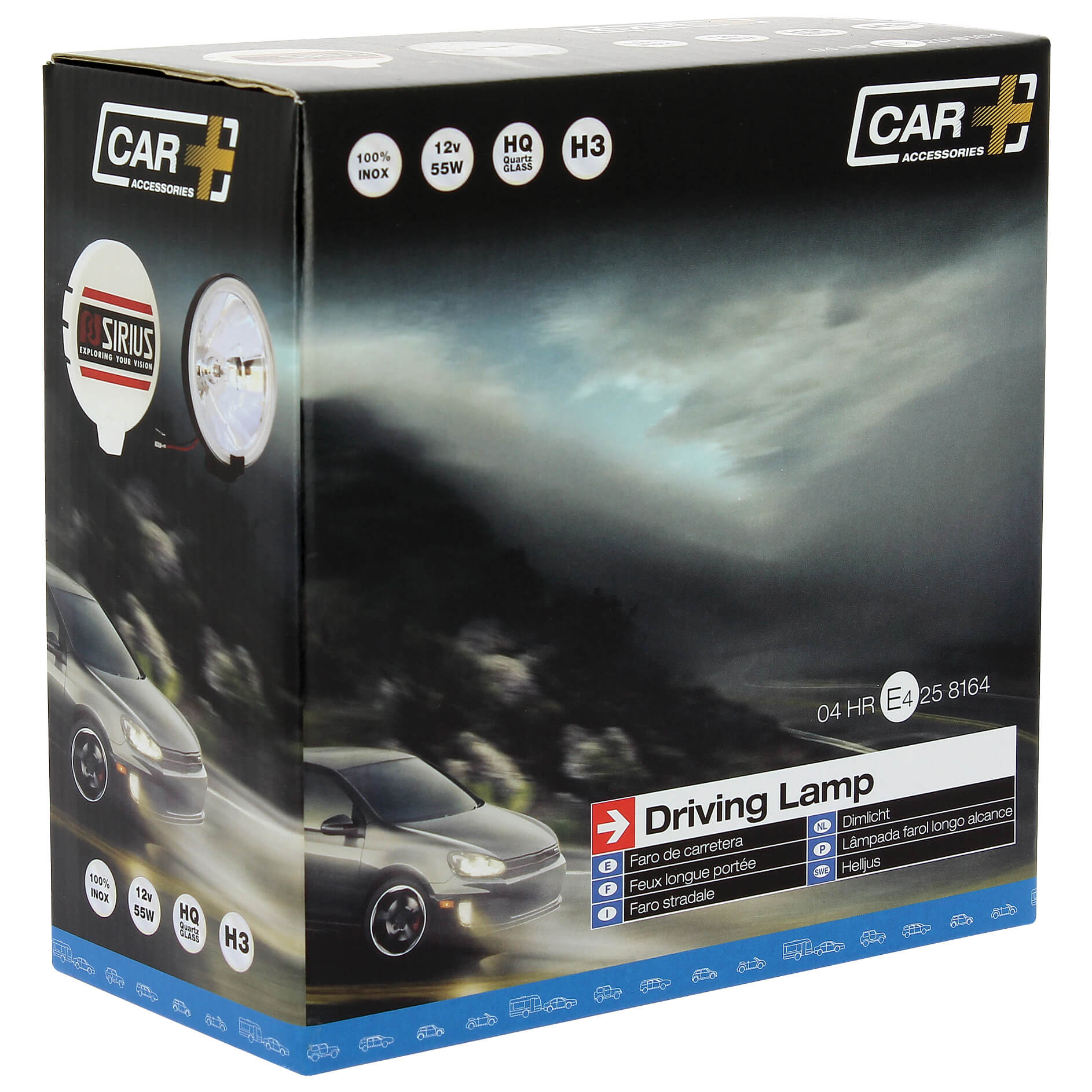 Farol Redondo Longo Alcance CAR +