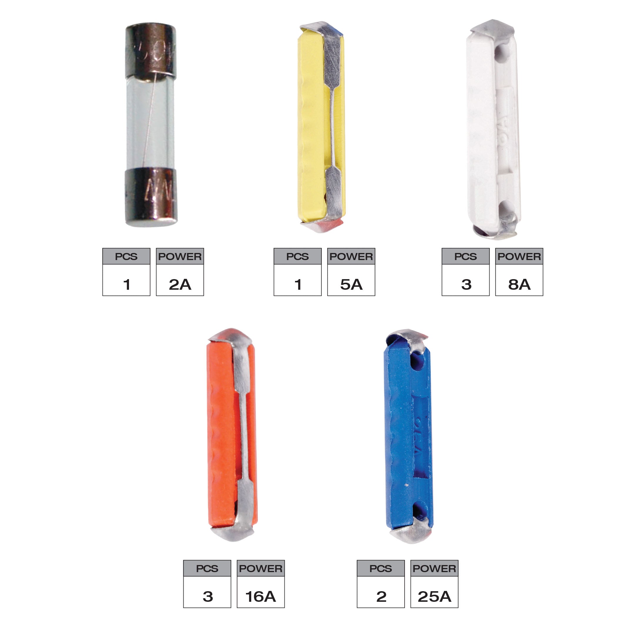 FusíveiS 10 PCS 12V