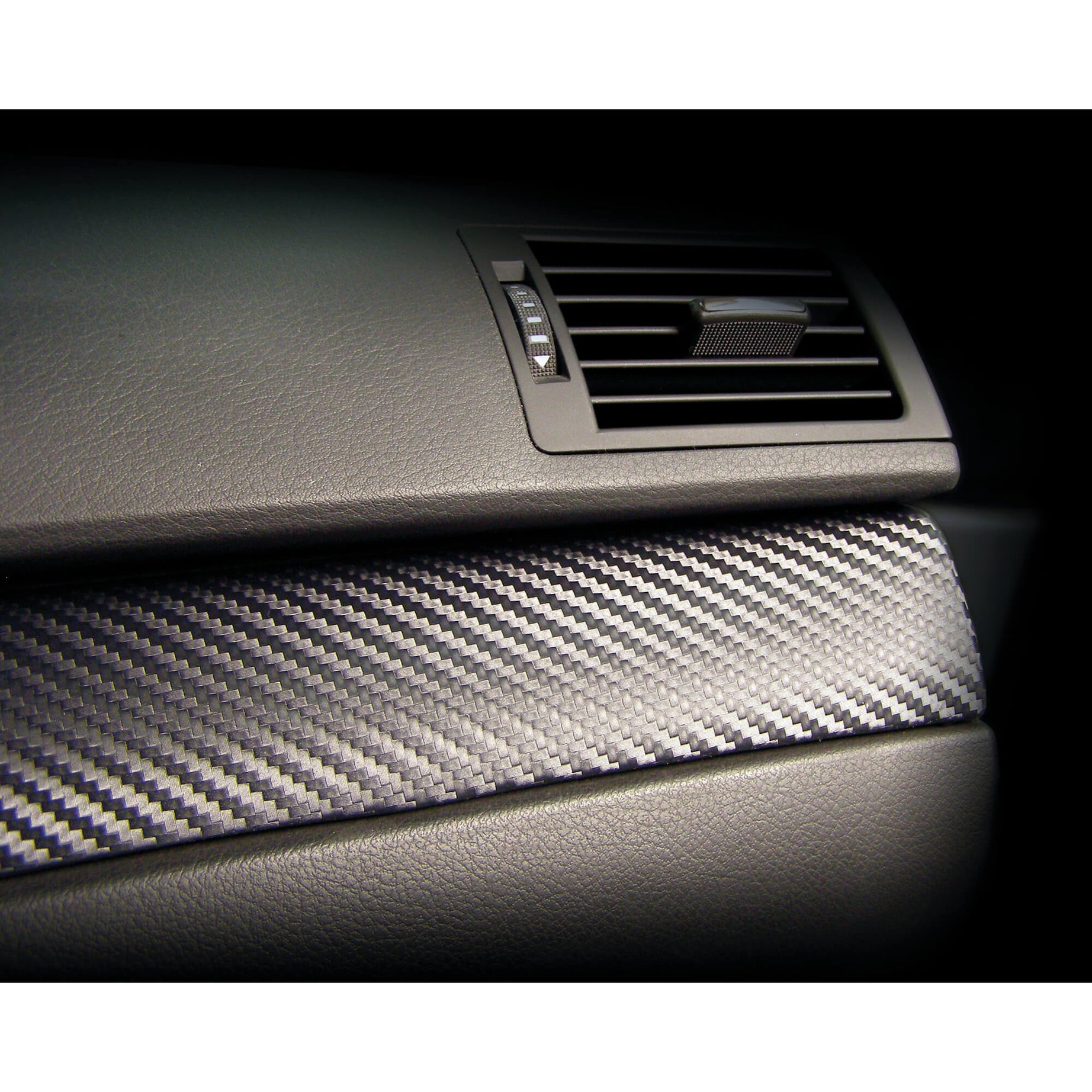 Pelicula Imitação Carbono Preta