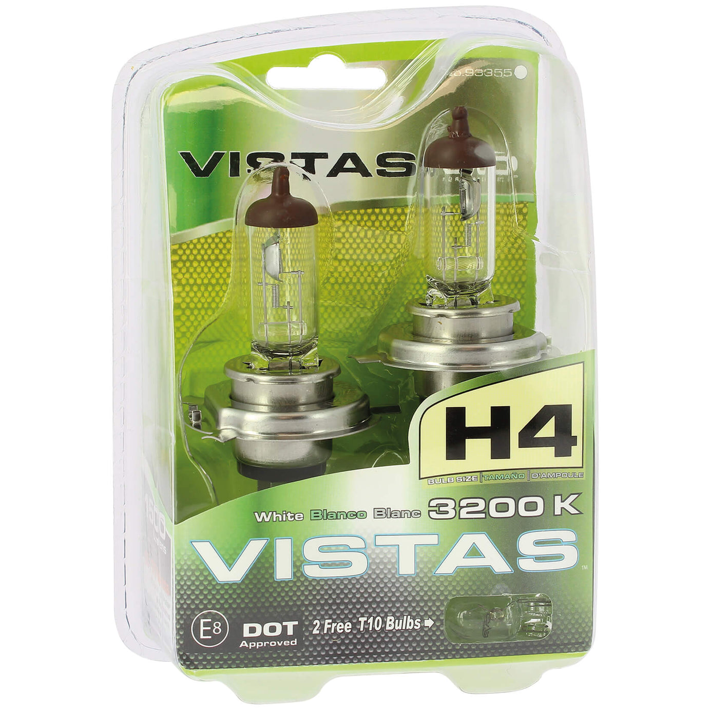 Lâmpadas EVO Vistas H4 12V 55W 3200K 2 UND