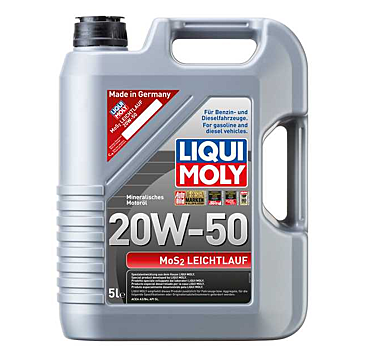 LIQUI MOLY MoS2 Leich­tlauf 20W-50 5L