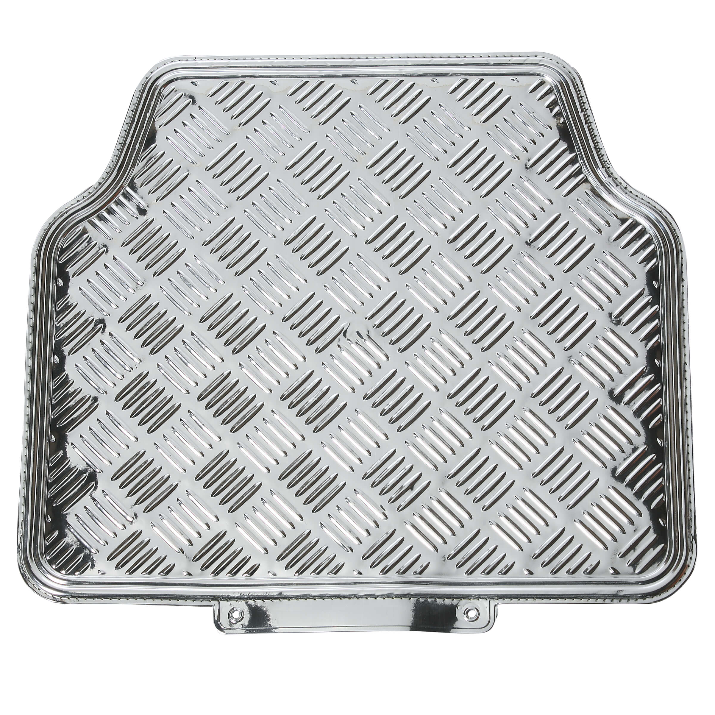 Tapete em PVC " Alumínio Prata "