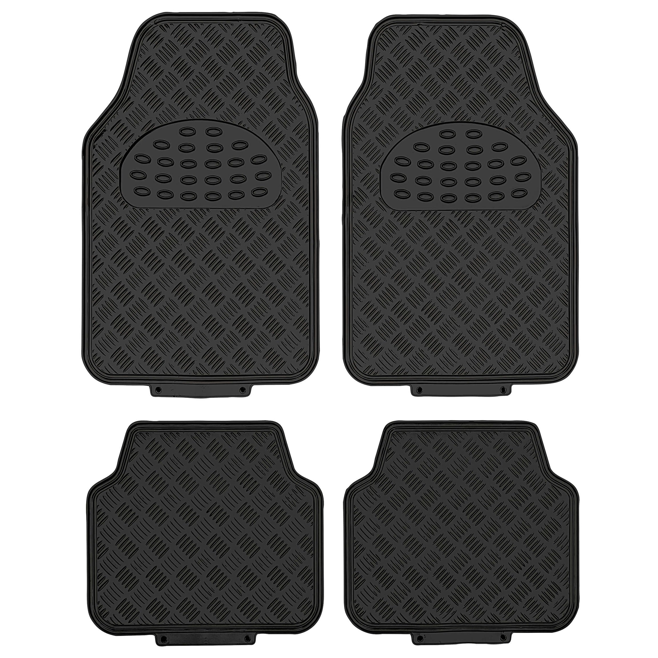 Tapete em PVC " Alumínio Preto "