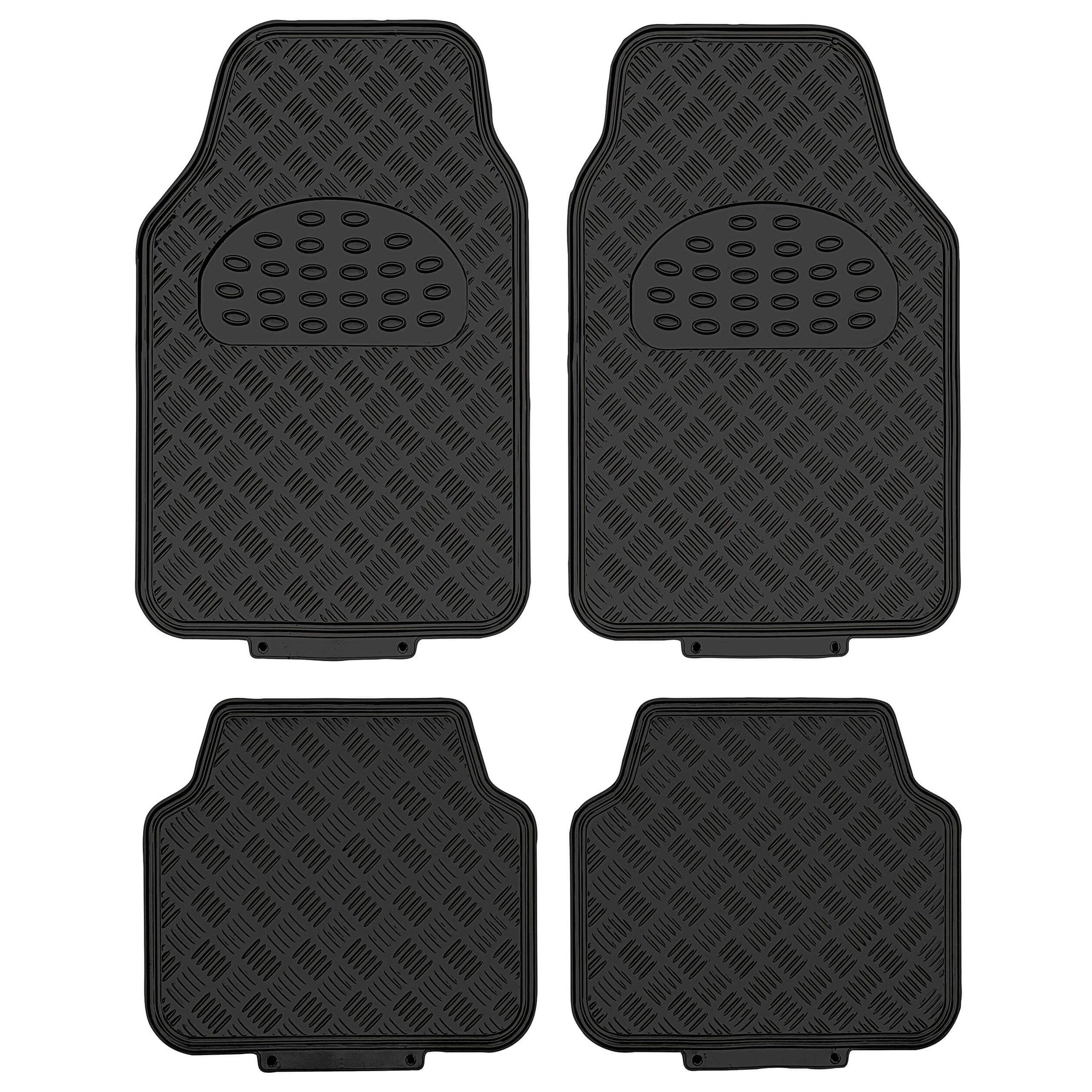 Tapete em PVC " Alumínio Preto "