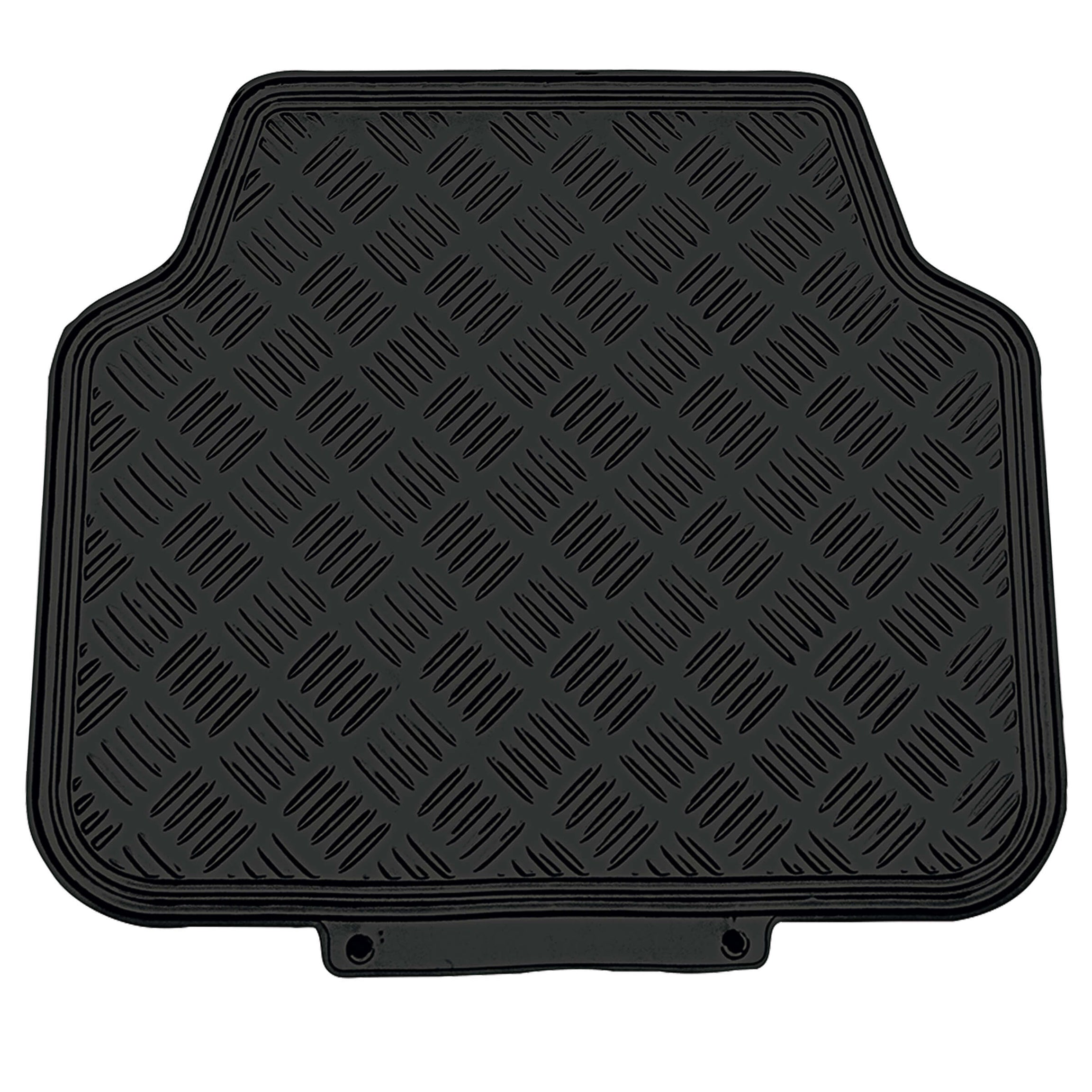 Tapete em PVC " Alumínio Preto "