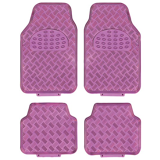 Tapetes em PVC " Alumínio Rosa "