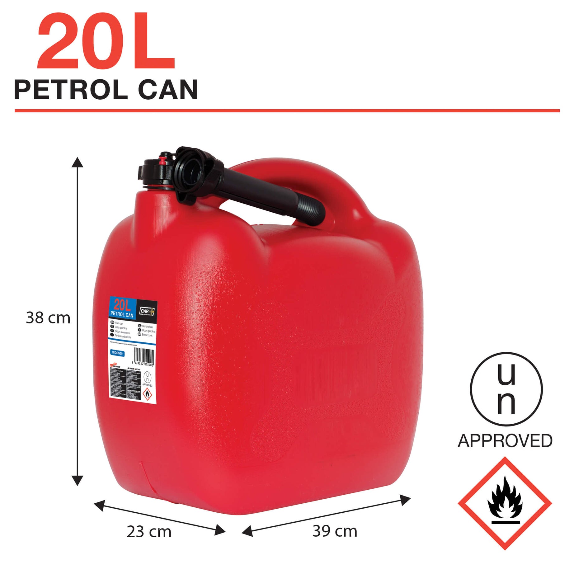 Bidão de Combustível 20L " Classic "