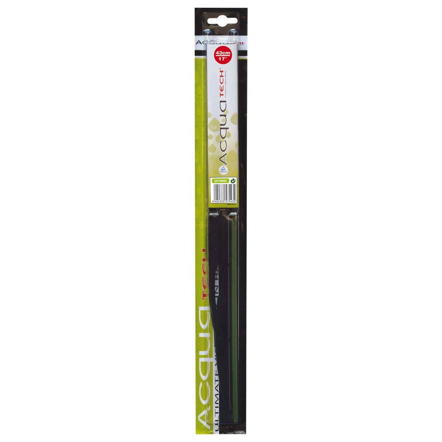 Escova Limpa Para- Brisas " ACQUATEC "  17" 43cm 1 und