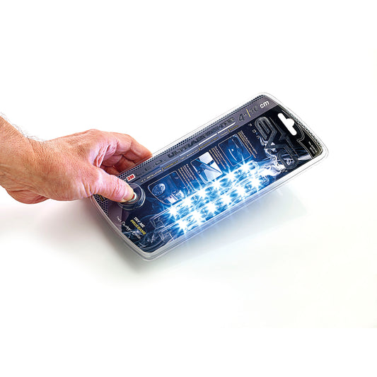 Fita LED para Faróis 12V 2x 10cm Cor Branco
