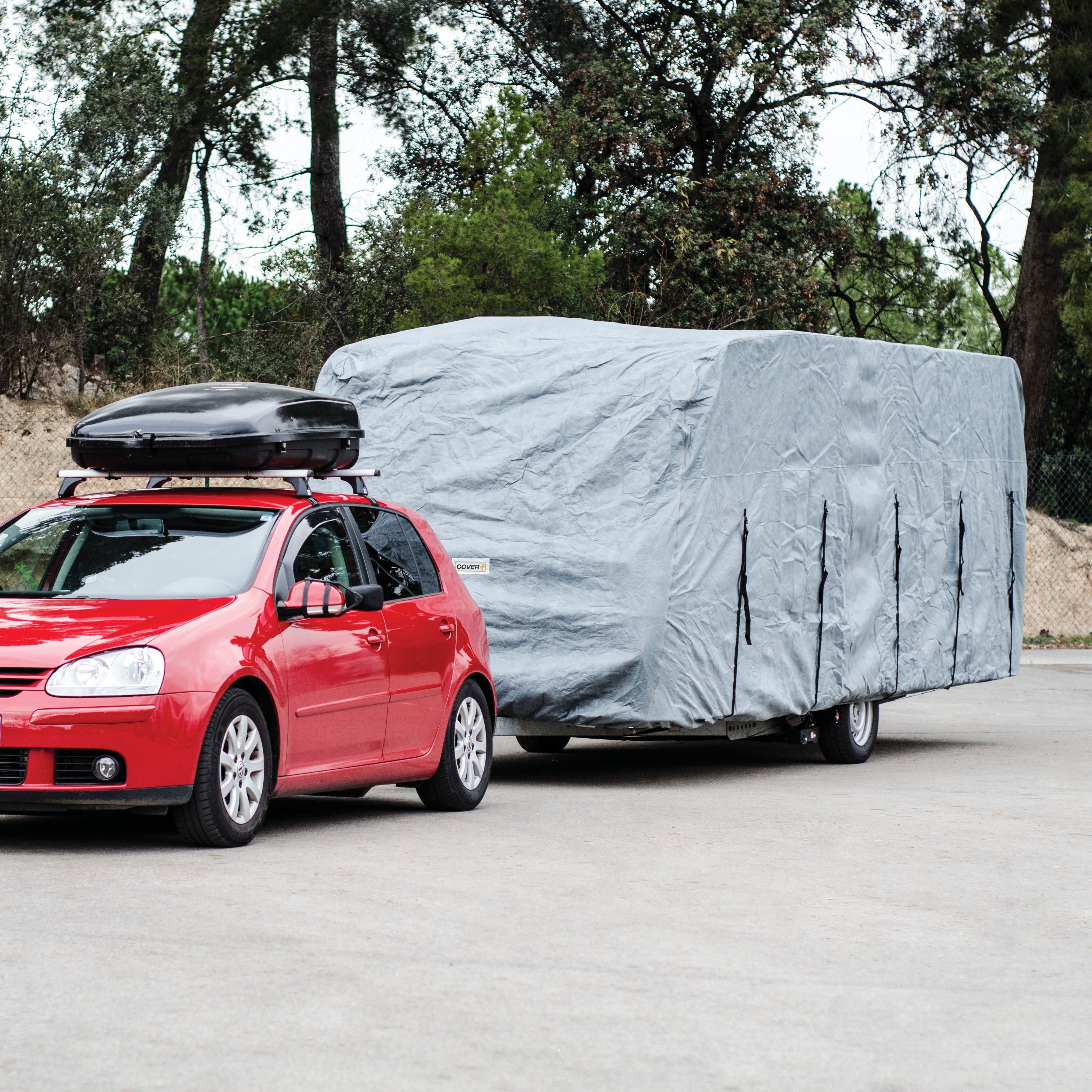 Cobertura para Caravana em PVC 3,7 - 4,3 m