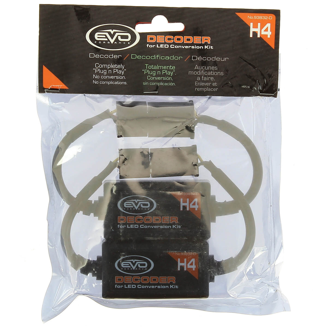 Cabo Conversor Kit LED EVO H4