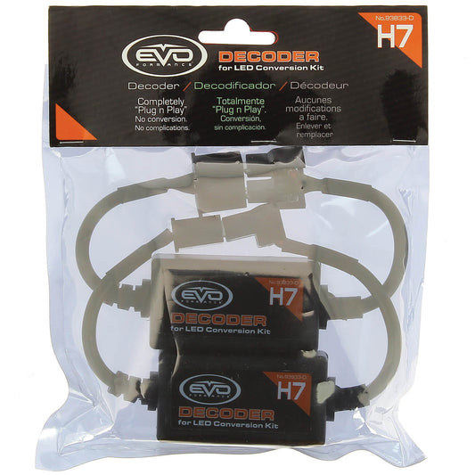 Cabo Conversor EVO LED H7  2 Peças
