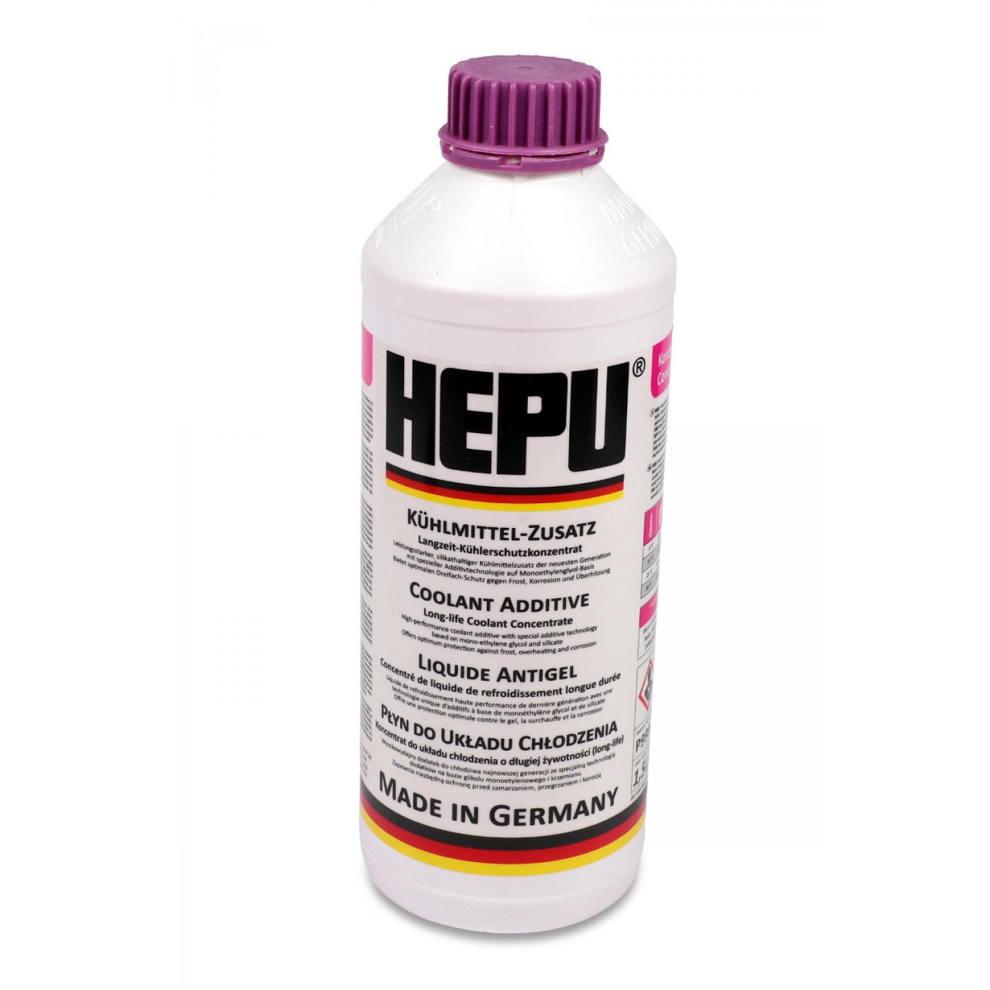 ANTI-CONGELANTE HEPU G12 EVO 1.5 LT. VAG
