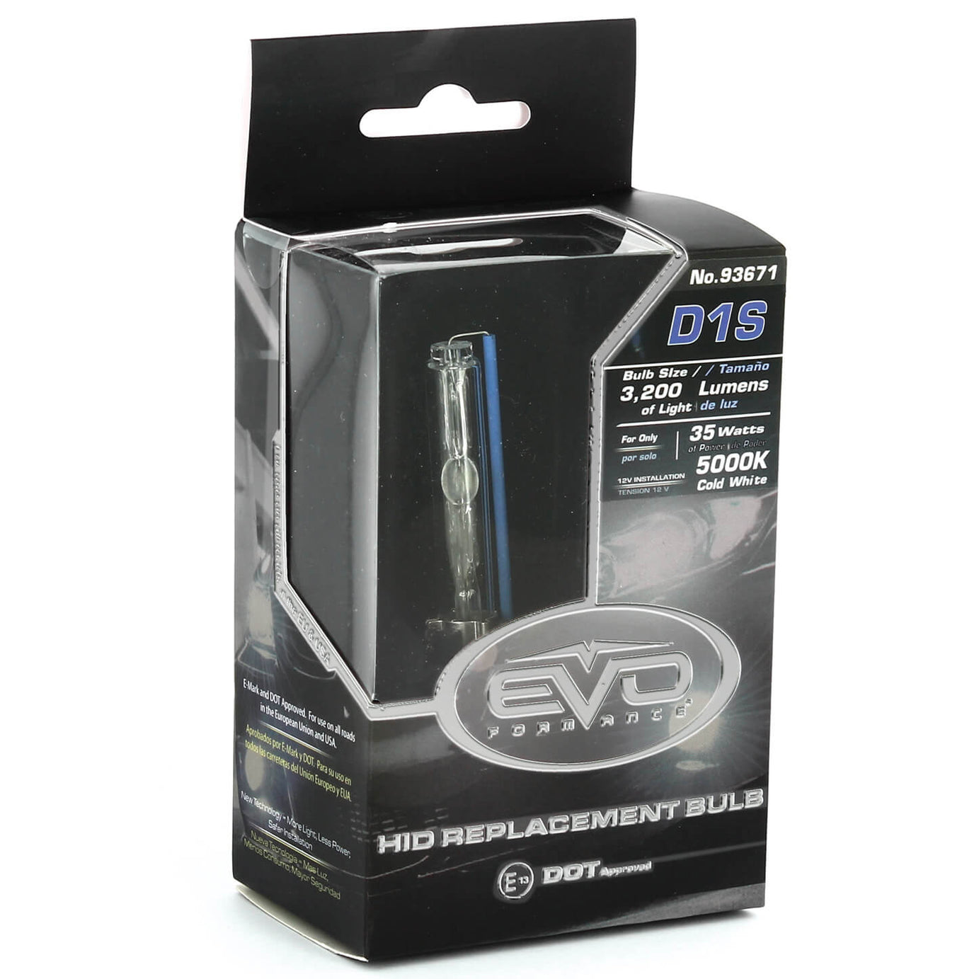 Lâmpada EVO Xénon D1S  35W 5000K 1 PCS