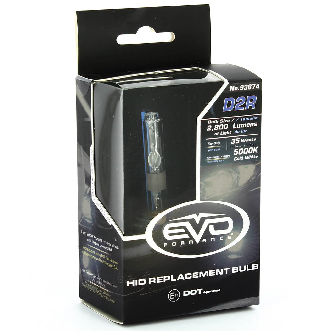 Lâmpada EVO Xénon D2R 35W 5000K 1 PCS