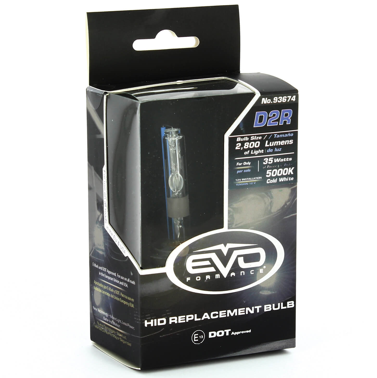 Lâmpada EVO Xénon D2R 35W 5000K 1 PCS