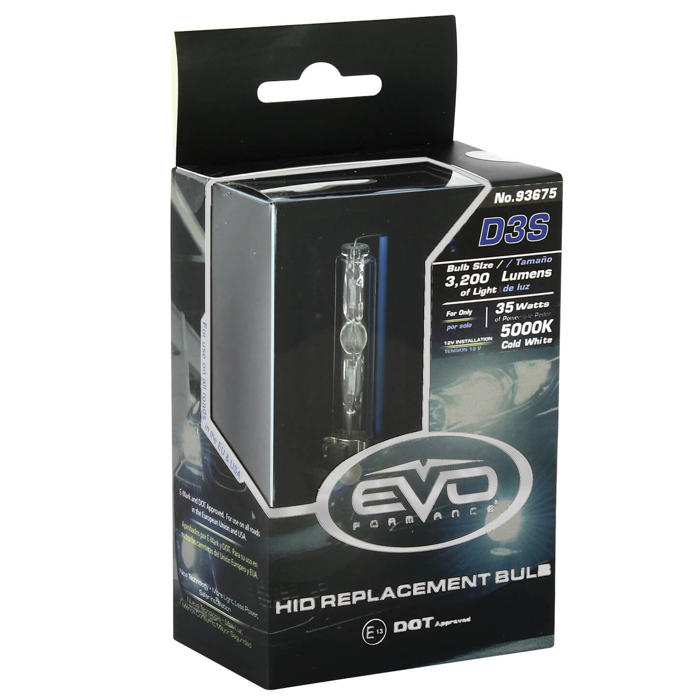 Lâmpada Evo Xénon D3S 35W 5000K 1 PCS