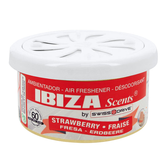 Ambientador " Ibiza Scents " em Lata Strawberry 38 gr