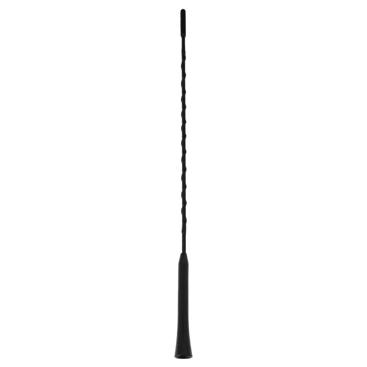 Antena Radio Automóvel Universal 38cm negra com adaptador blister