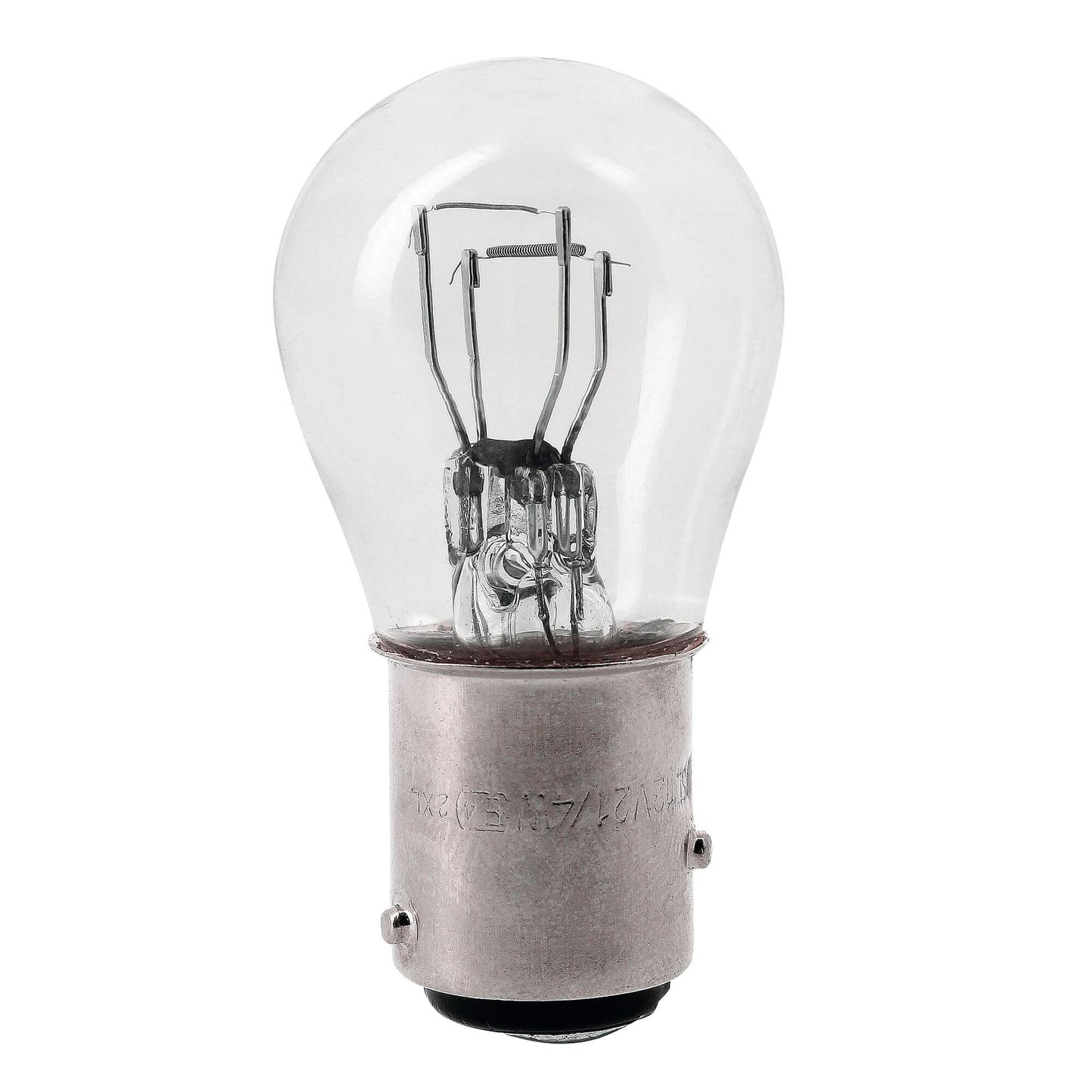 Lâmpadas Luz Original CAR + 2 Polos P21/ 4W 3300K Base BAZ15D  2 Peças BLISTER PACK