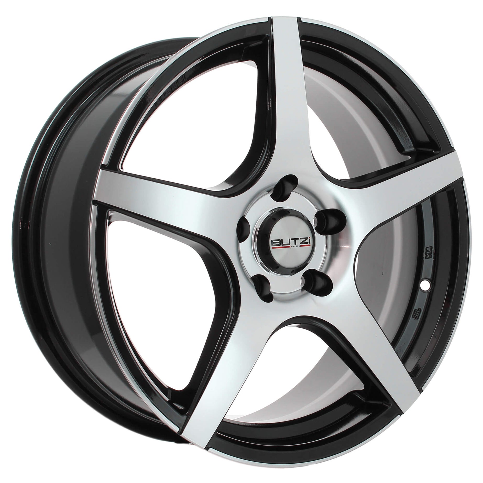 Jante BUTZI IRON 17" 5x 112 Black/ Full Polish