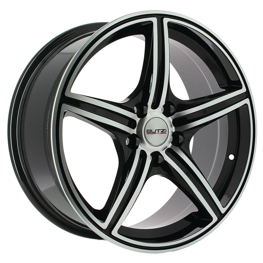 Jantes BUTZI VENDETTA 15" 4x 108 Black / Full Polish