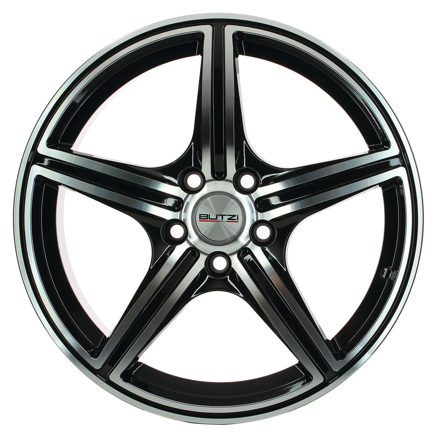 Jantes BUTZI VENDETTA 15" 4x 108 Black / Full Polish
