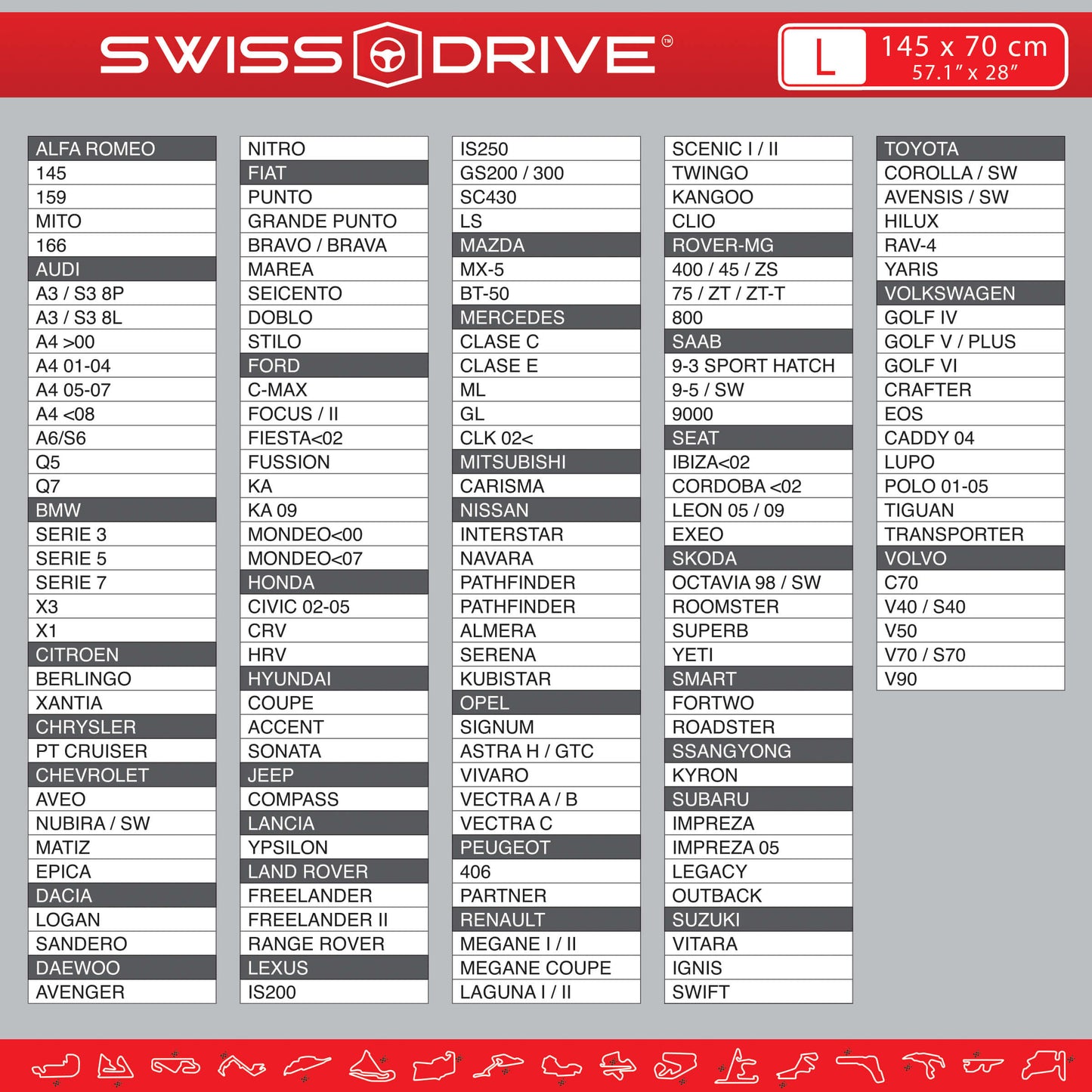 Parasol Dianteiro em Alumino Vermelho Mate