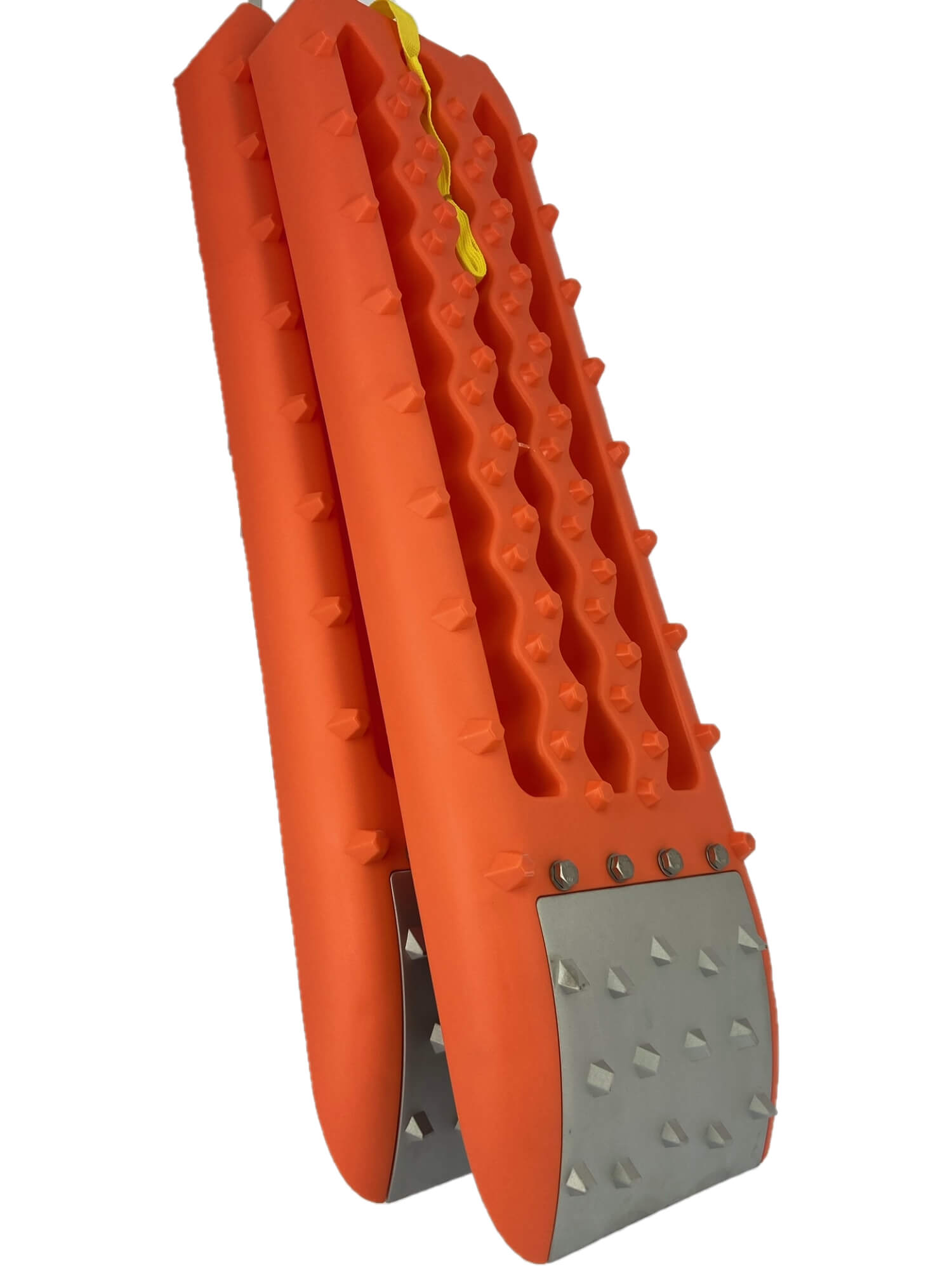 Pranchas de Resgate com Metal CAR + 4x4  2 Peças Cor de Laranja