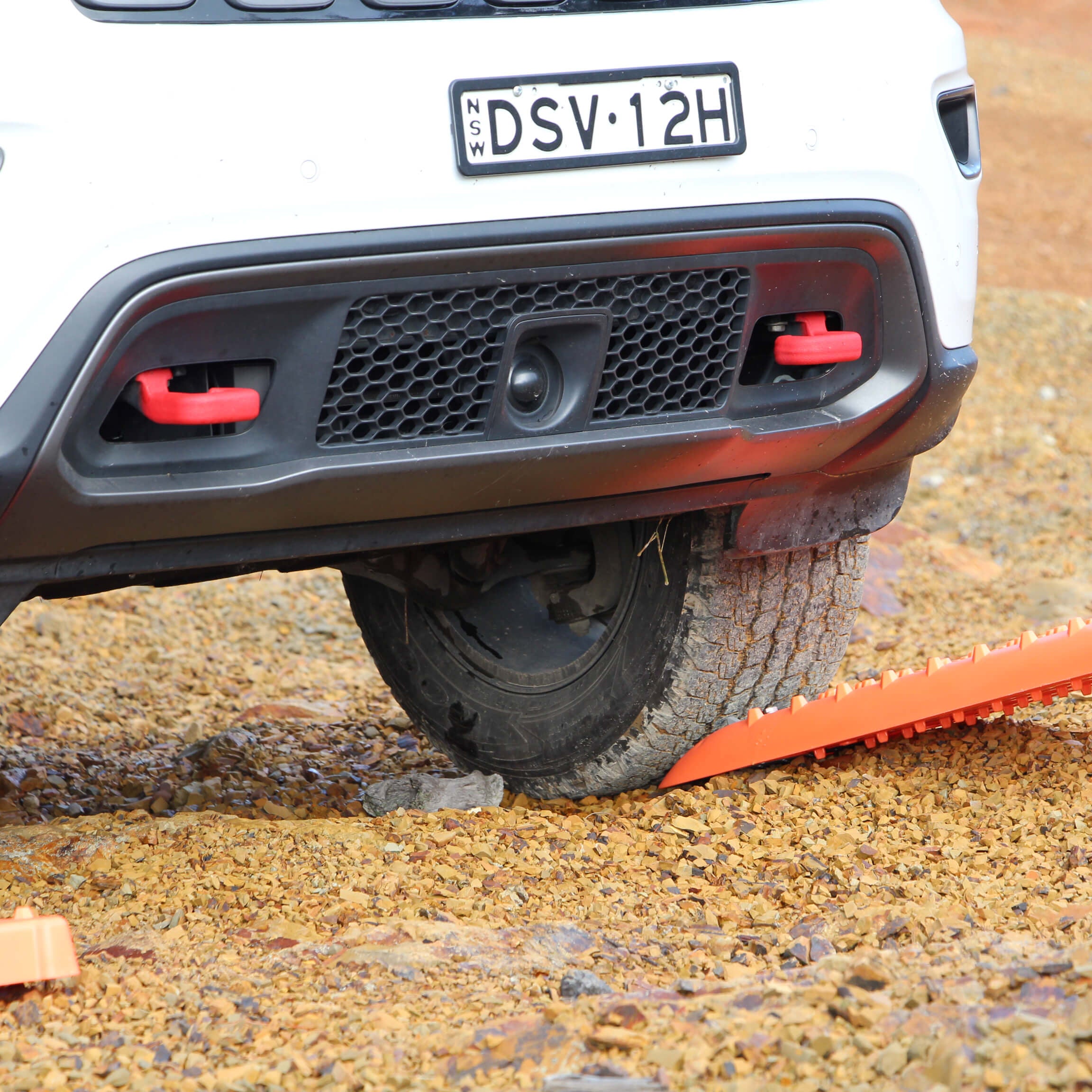 Pranchas de Resgate com Metal CAR + 4x4  2 Peças Cor de Laranja