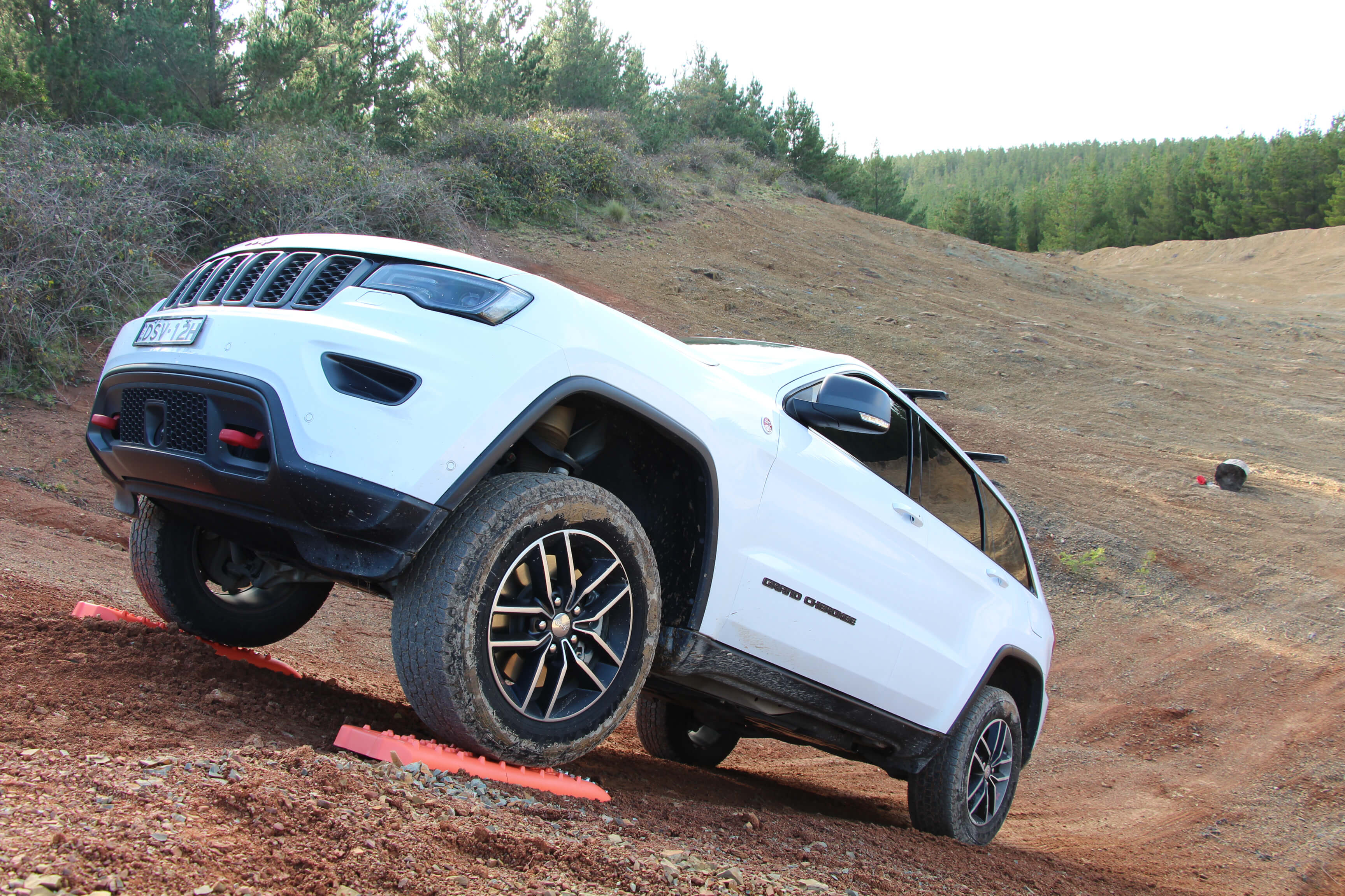 Pranchas de Resgate com Metal CAR + 4x4  2 Peças Cor de Laranja