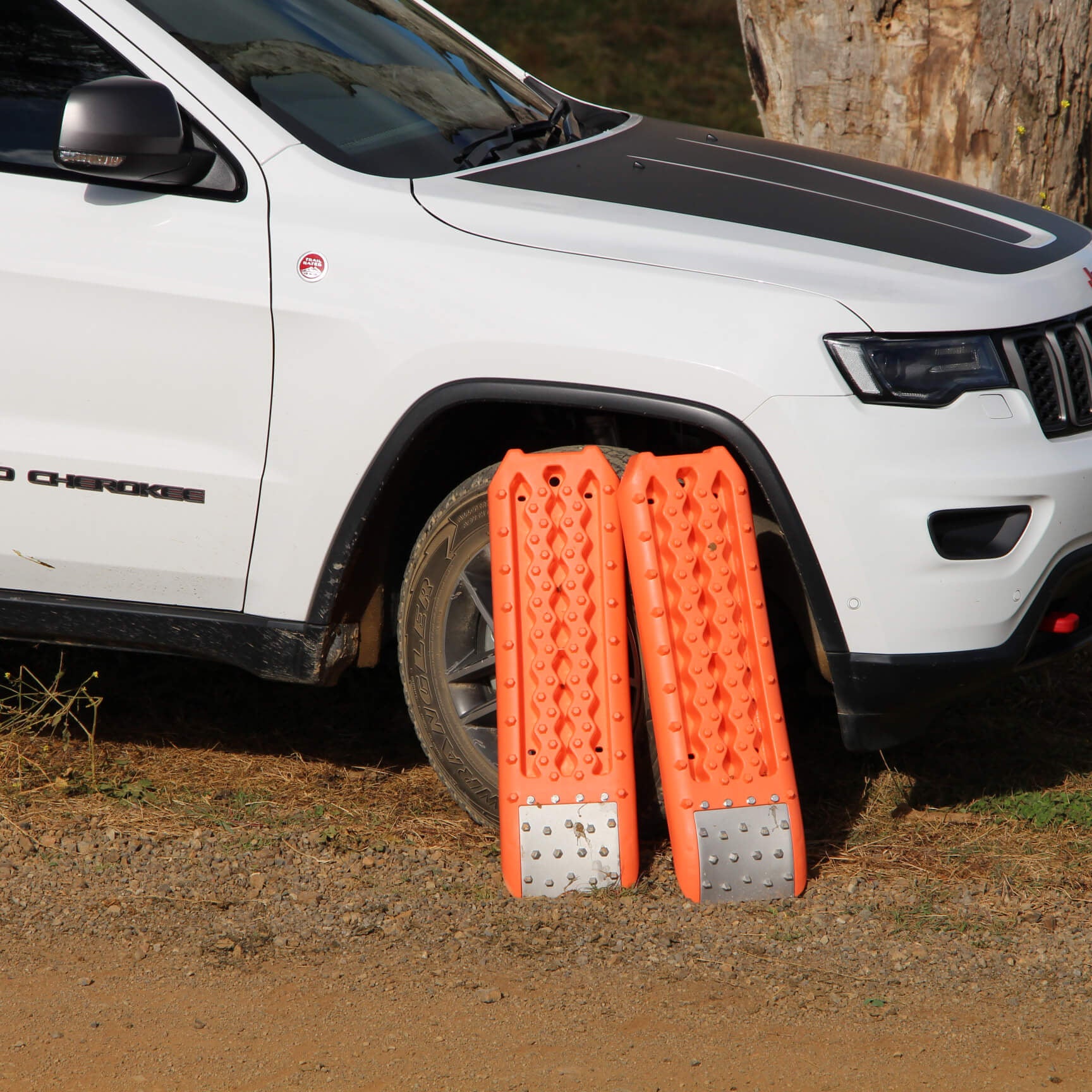 Pranchas de Resgate com Metal CAR + 4x4  2 Peças Cor de Laranja