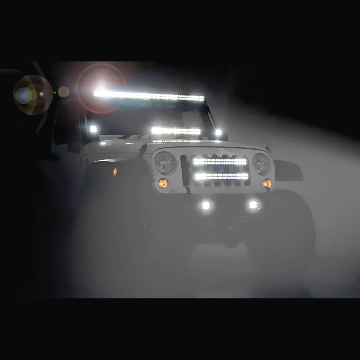 Barra EVO 6 Leds 2000L 18W 10x 3.5 cm C/ Suporte Cromado