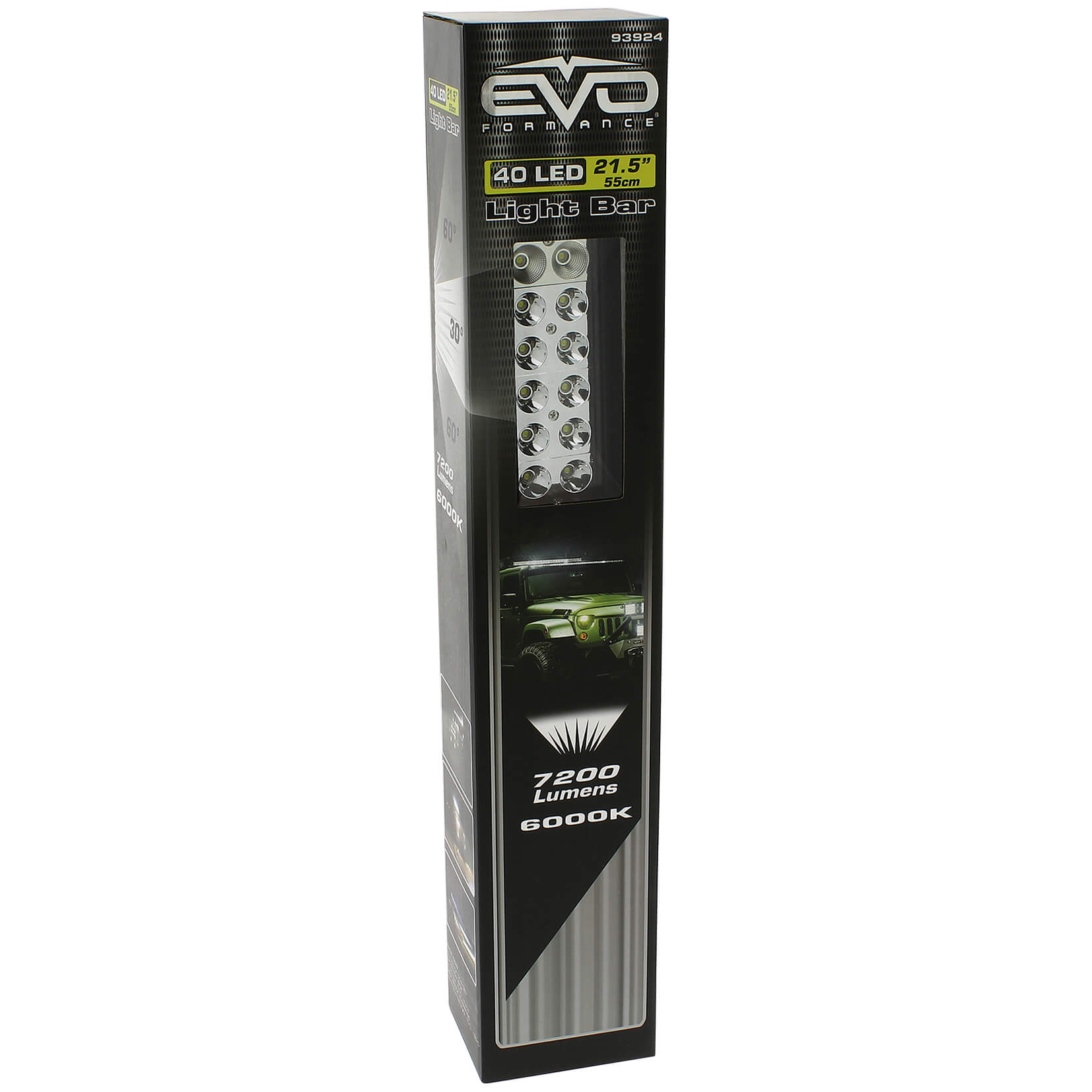 Barra EVO 40 Leds 7200L 120W 61x 21.5 cm