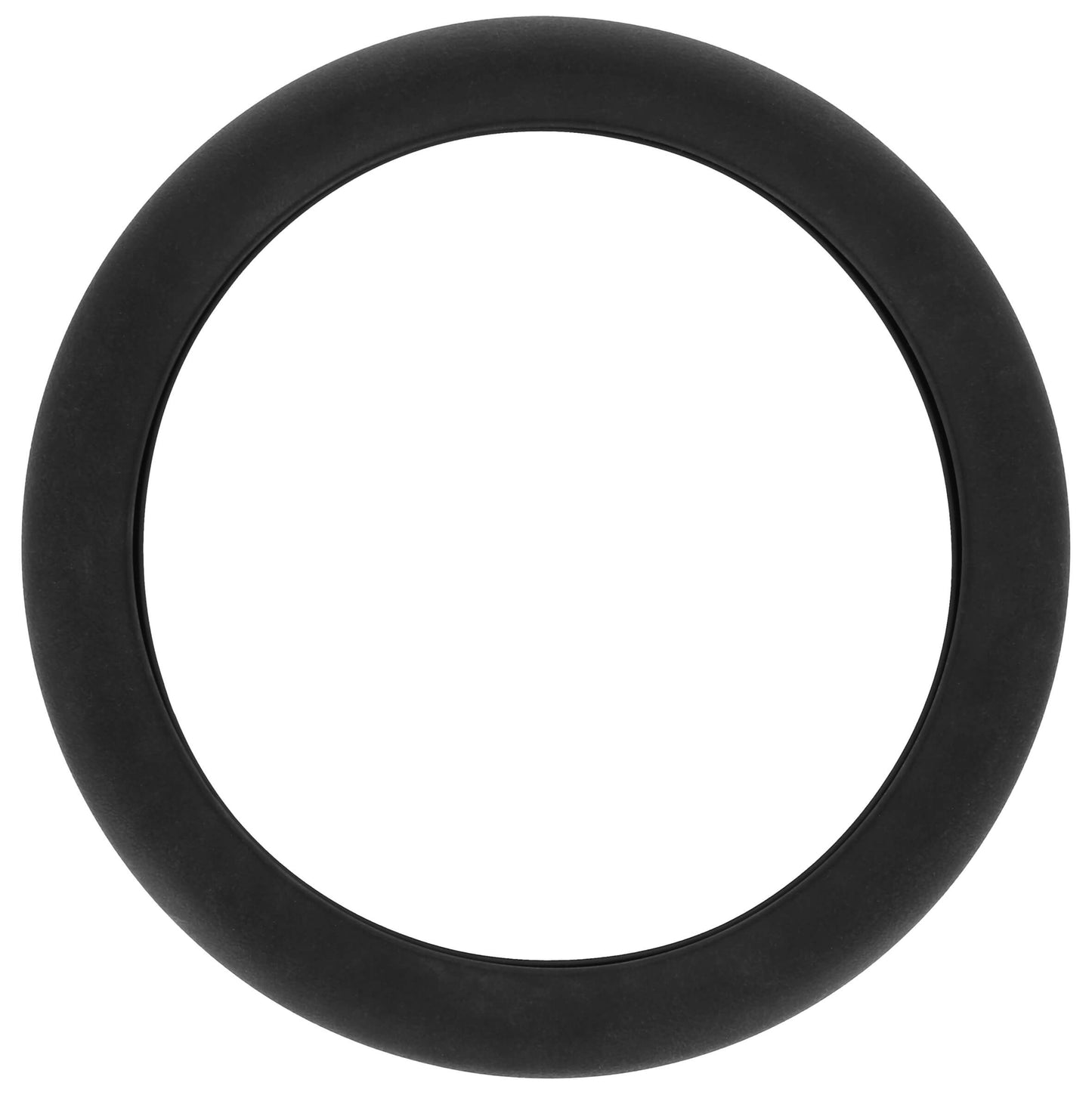 Capa de Volante AUTO " CAR+" de Silicone Negra 35-40 cm 13,4"-19,7"