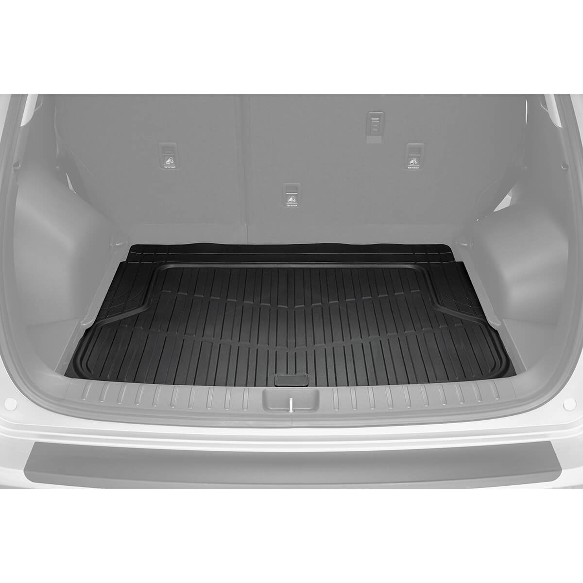 Tapete PVC para Mala Preto