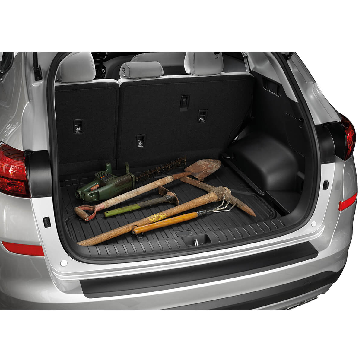 Tapete PVC para Mala Preto