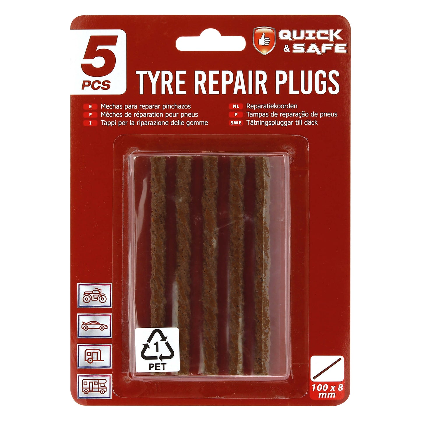 Tacos Reparação Furos Pneus Auto & Motos QUICK & SAFE