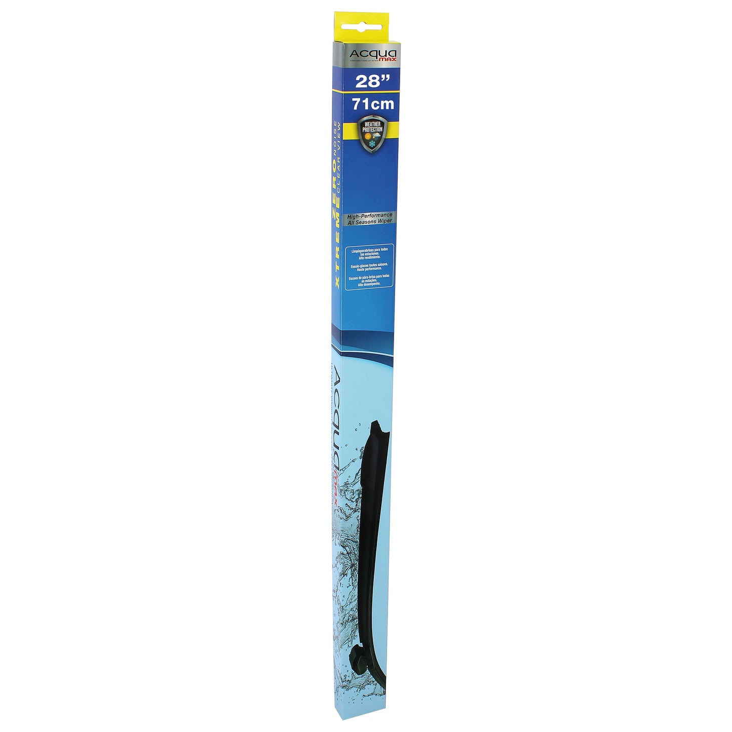 Escova Limpa Para- Brisas Flat " NEW ACQUAMAX " 28" 71cm 1 und