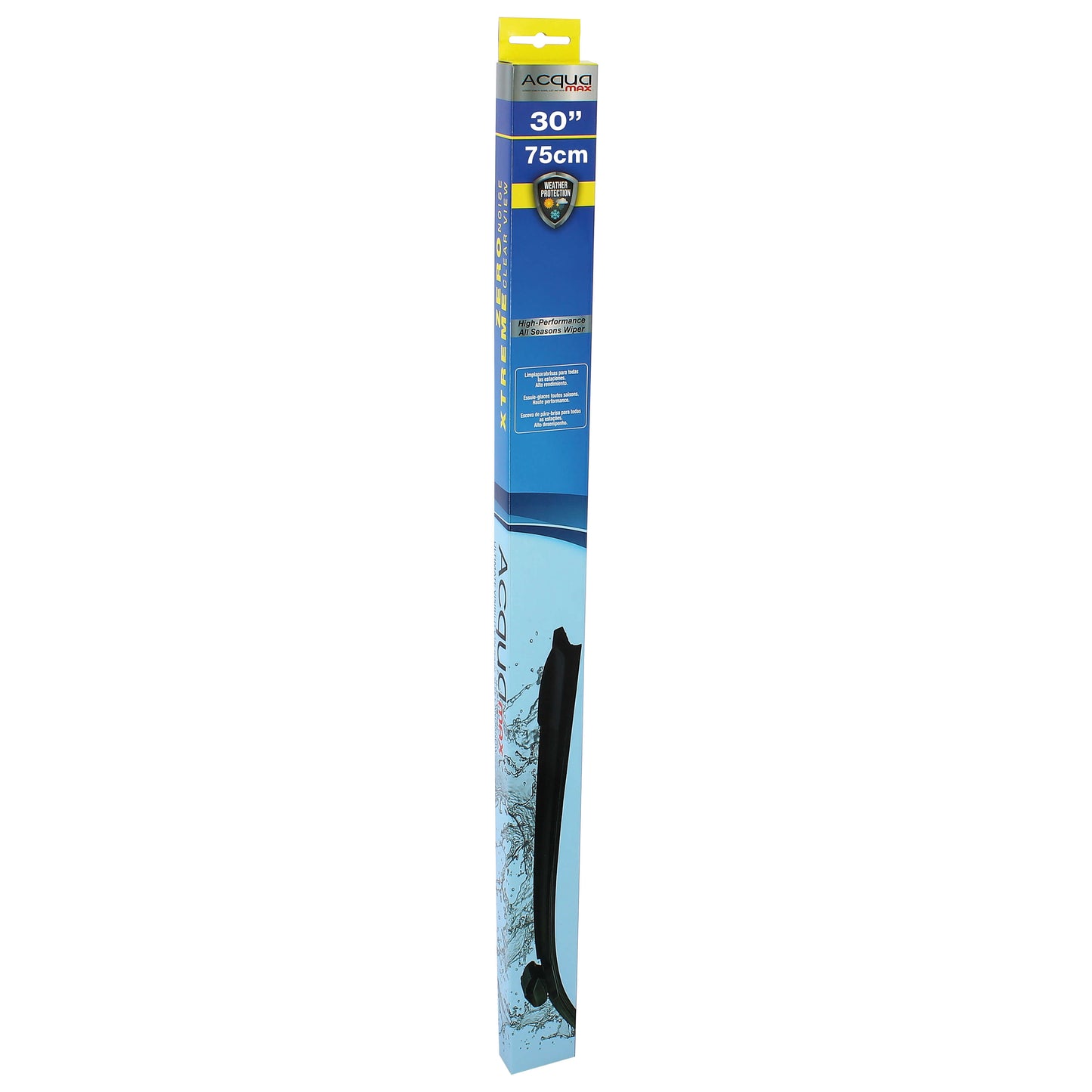 Escova Limpa Para- Brisas Flat " NEW ACQUAMAX " 30" 75cm 1 und